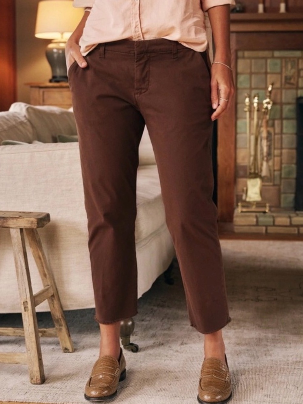 Frank & Eileen Wicklow Chino Pants Size 0